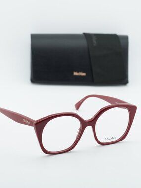 Max Mara MM5082 066 Square Eyeglasses - Red 53mm